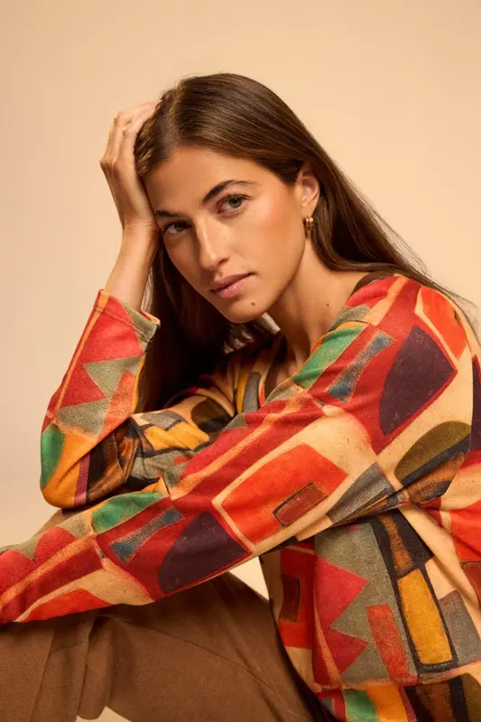 Camiseta Asena Multicolor