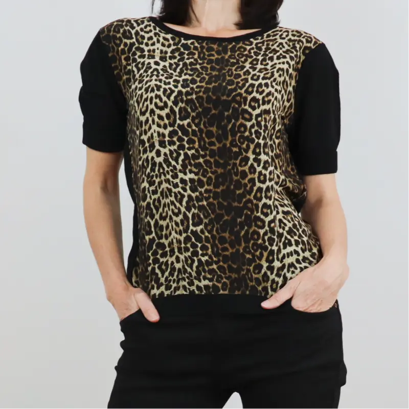 Camiseta de manga corta estampado Animal Print Stella Forest