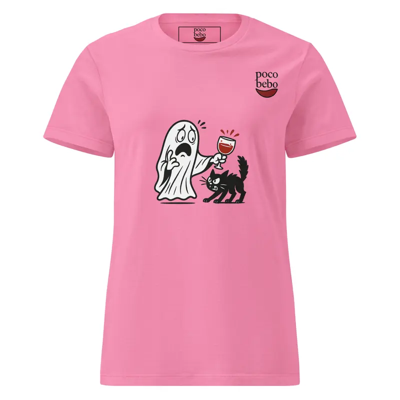 Camiseta fantasmita asustado