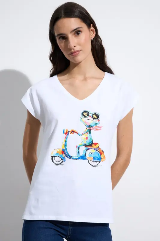 Camiseta Fuste Blanco