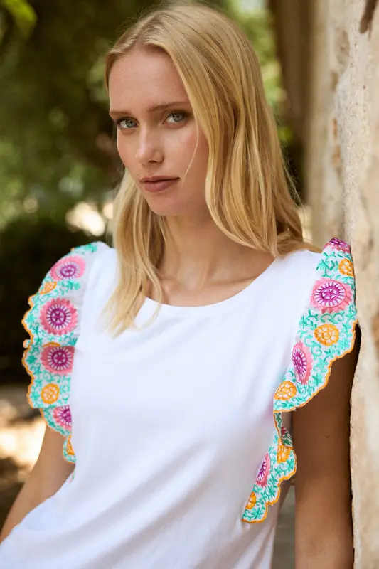 Camiseta Galeata Blanco