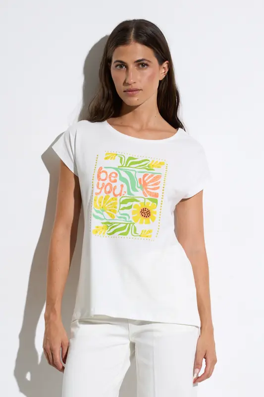 Camiseta Gisna Blanco