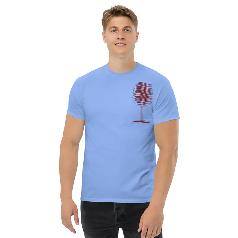 Camiseta huella de copa frontal