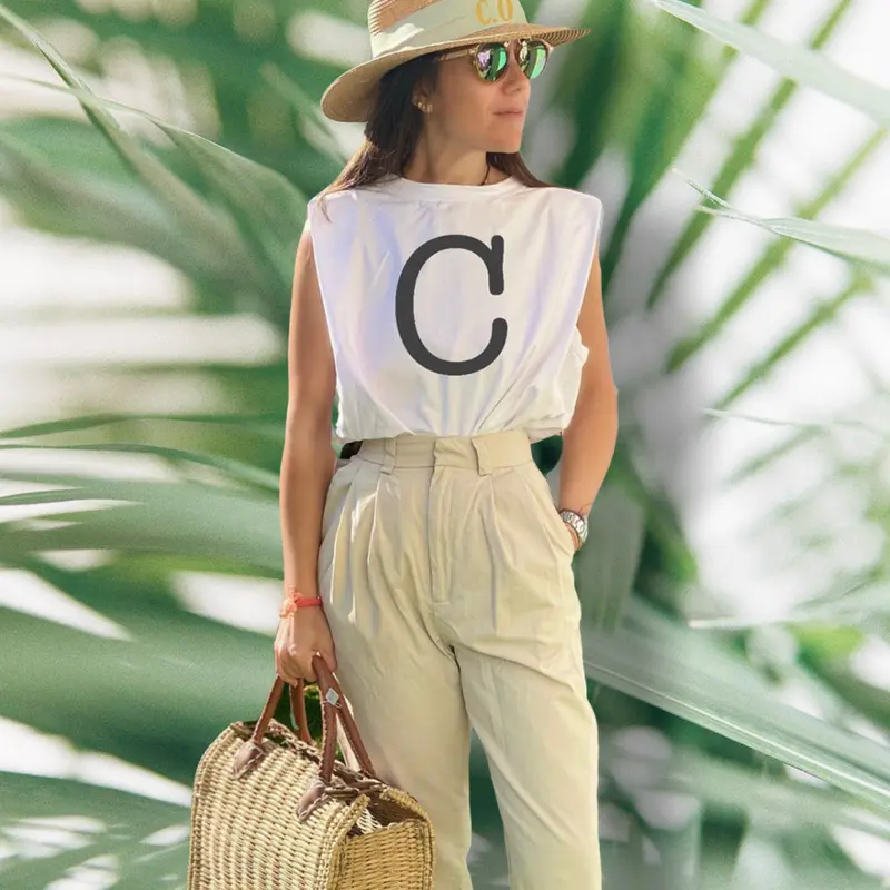 Camiseta "letter"