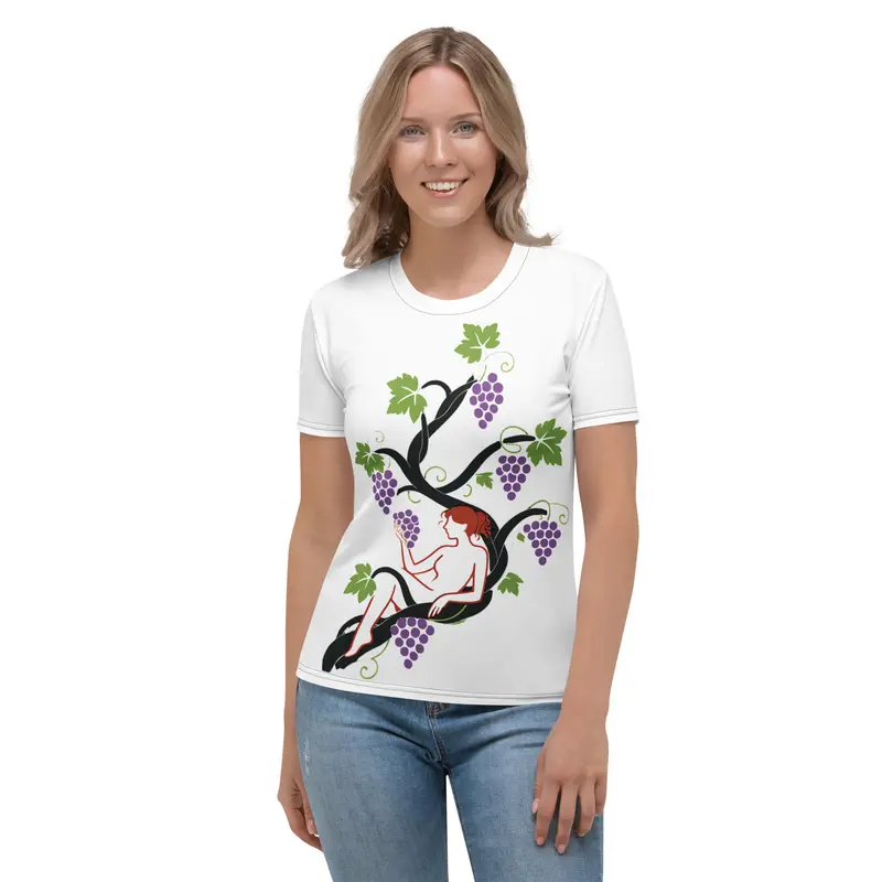 Camiseta mujer en vid