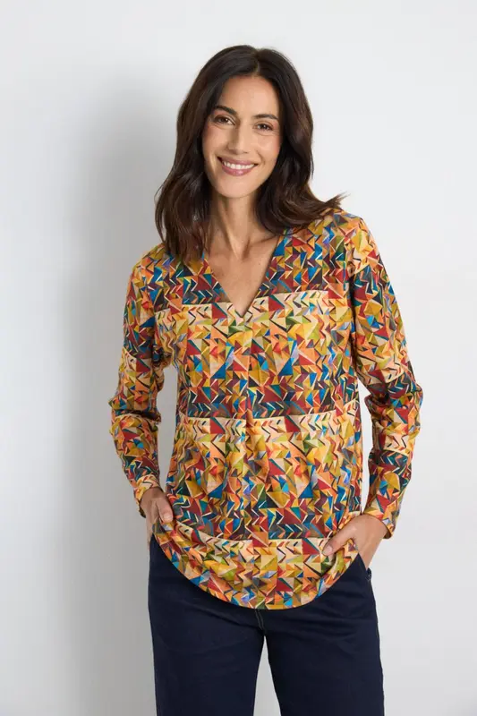 Camiseta Saturia Multicolor