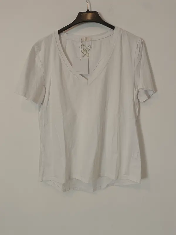 CARLOTA&CO. Camiseta blanca básica T.u(m/l)