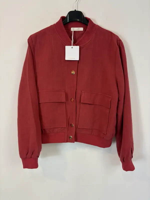 CARLOTA & CO. Chaqueta estilo bomber mezcla