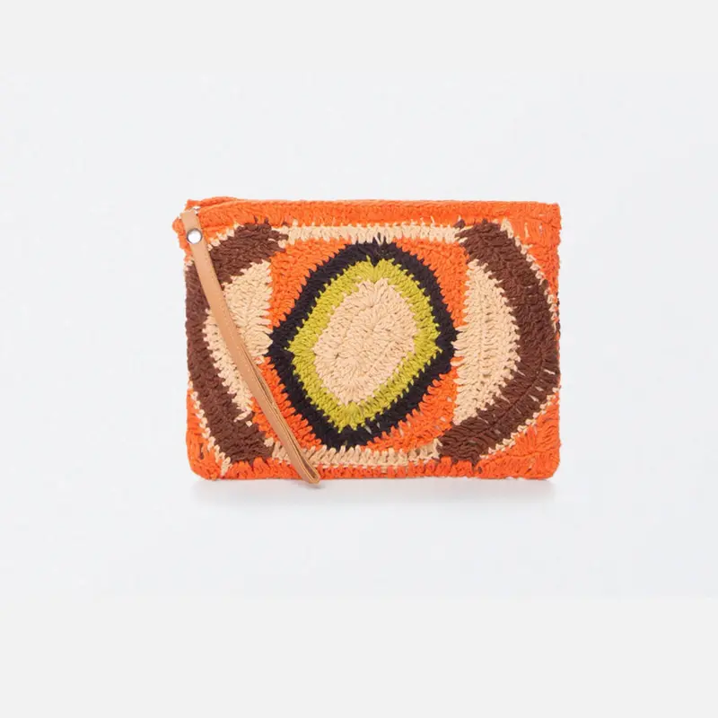 Cartera de crochet multicolor - Surkana