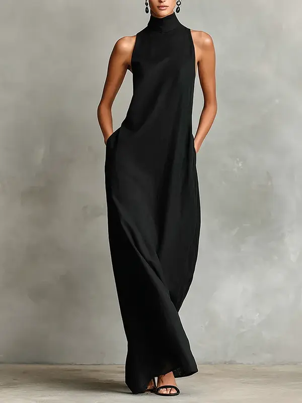 Caterina | Vestido largo minimalista