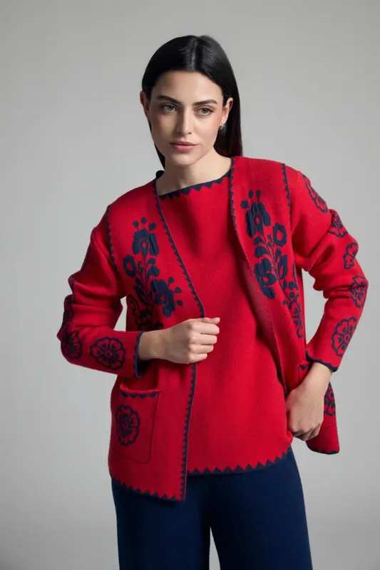 Chaleco Negilda Rojo