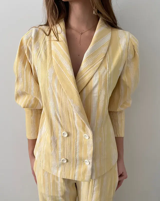 Chaqueta ARABELA Yellow radiant