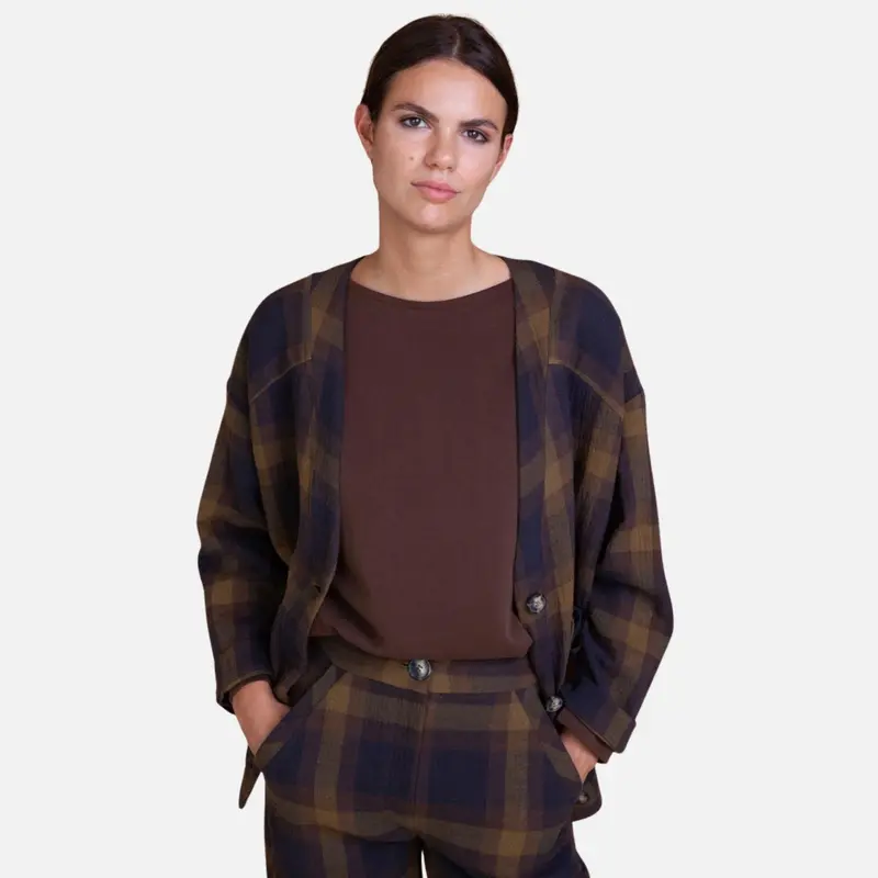 Chaqueta de cuadros - Studio Manna