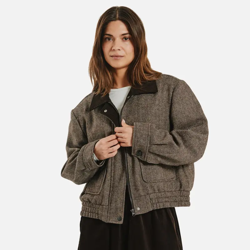 Chaqueta de espiga y pana - Freequent