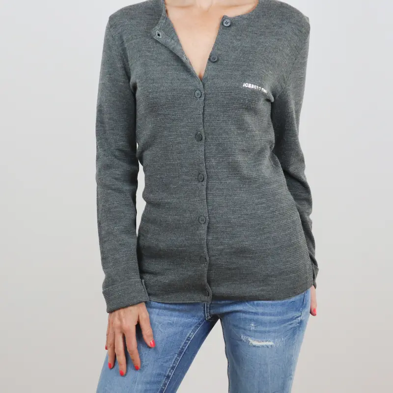 Chaqueta de punto gris Iceberg