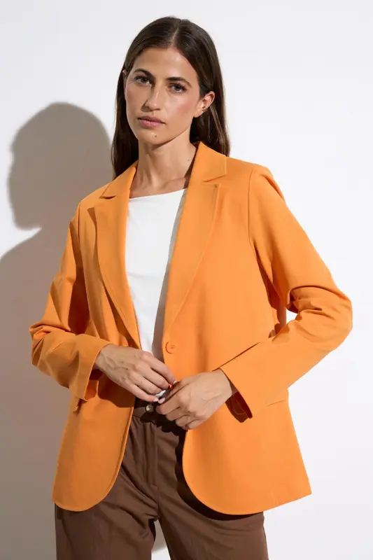 Chaqueta Pilar Mandarina