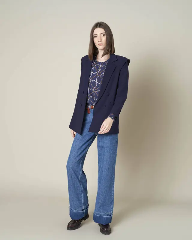 Chaqueta Podegernau Silvian Heach azul
