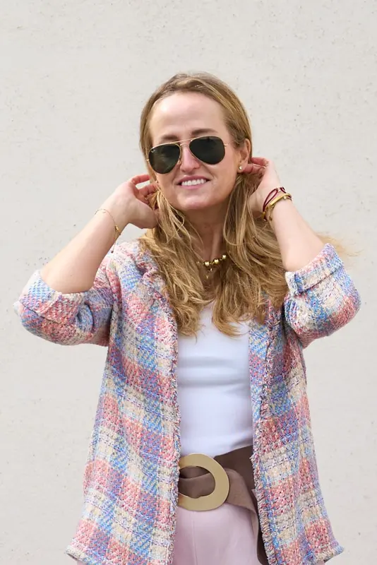 Chaqueta tweed