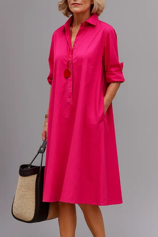 Chloe | Vestido Midi Fluido