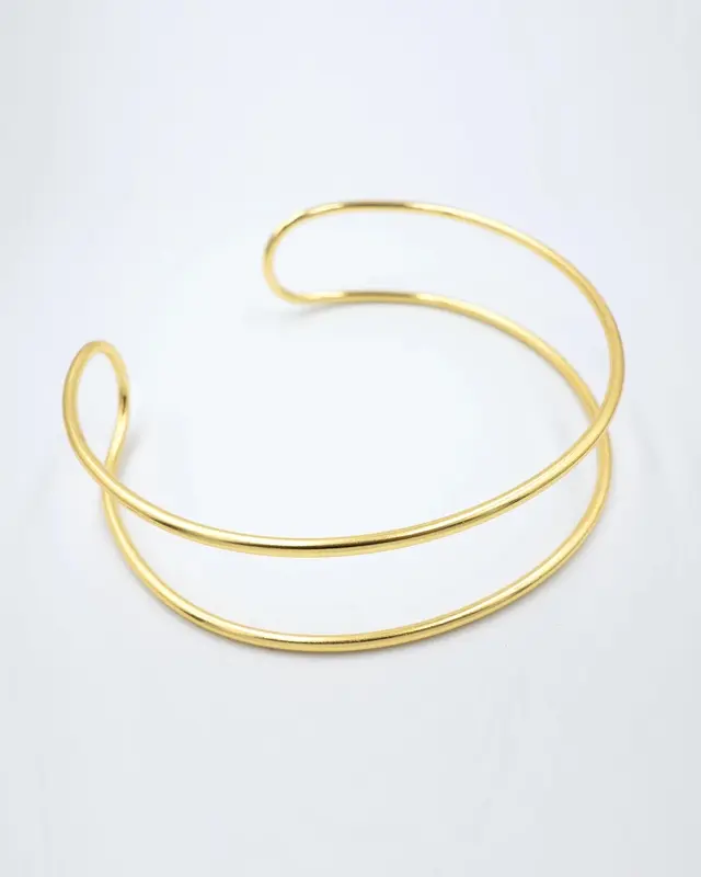 Choker dorado Tiahra