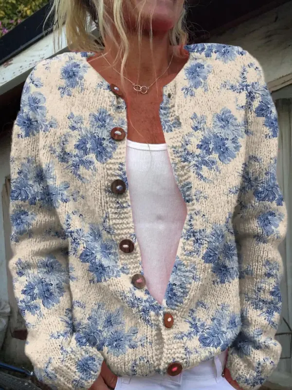 Clarissa | Vintage Knit Cardigan