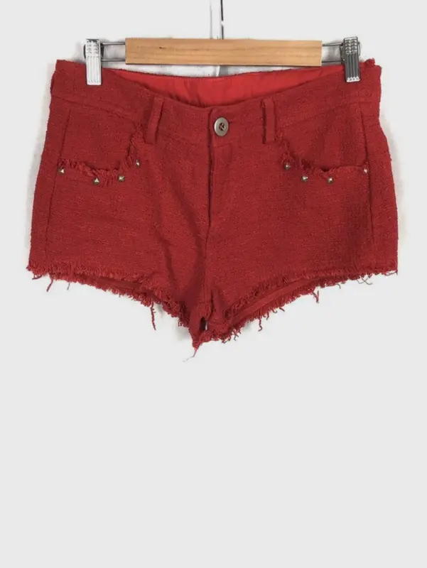 CLP COLLECTION. Short rojo de vestir T.40