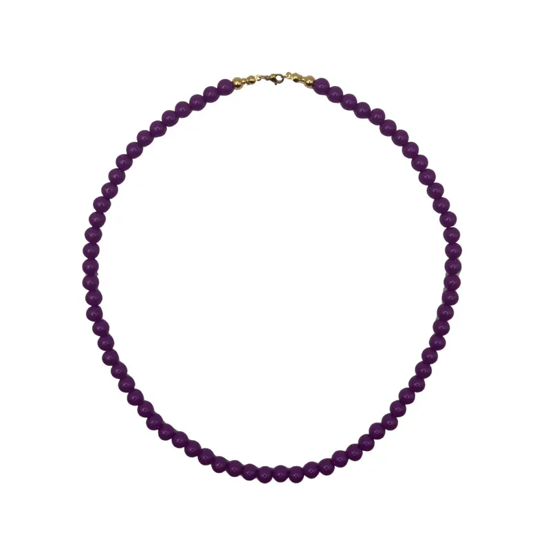 Collar bolas buganvilla