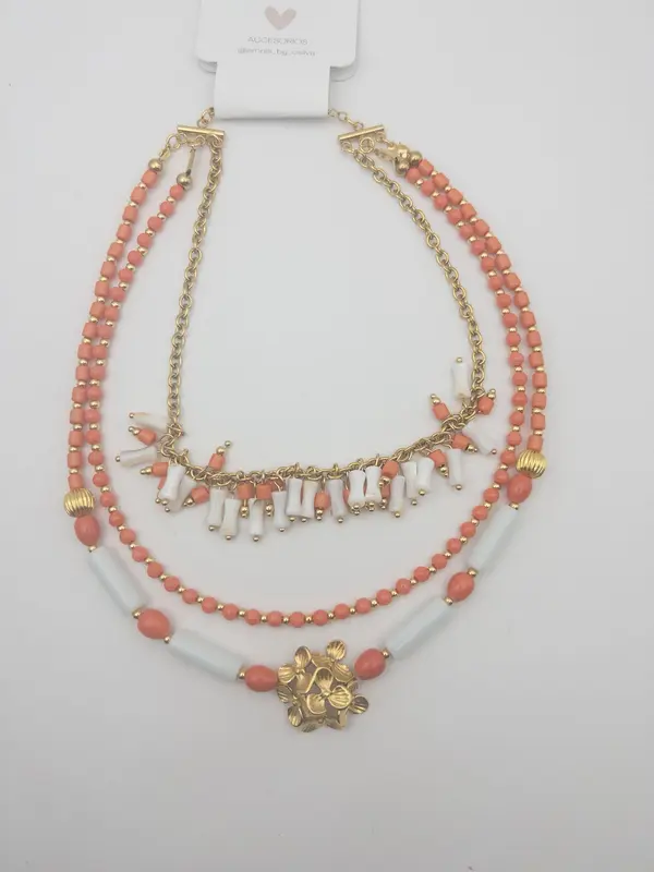 Collar Coral candela