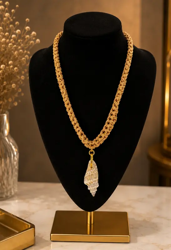 Collar Golden Shell | UNIK