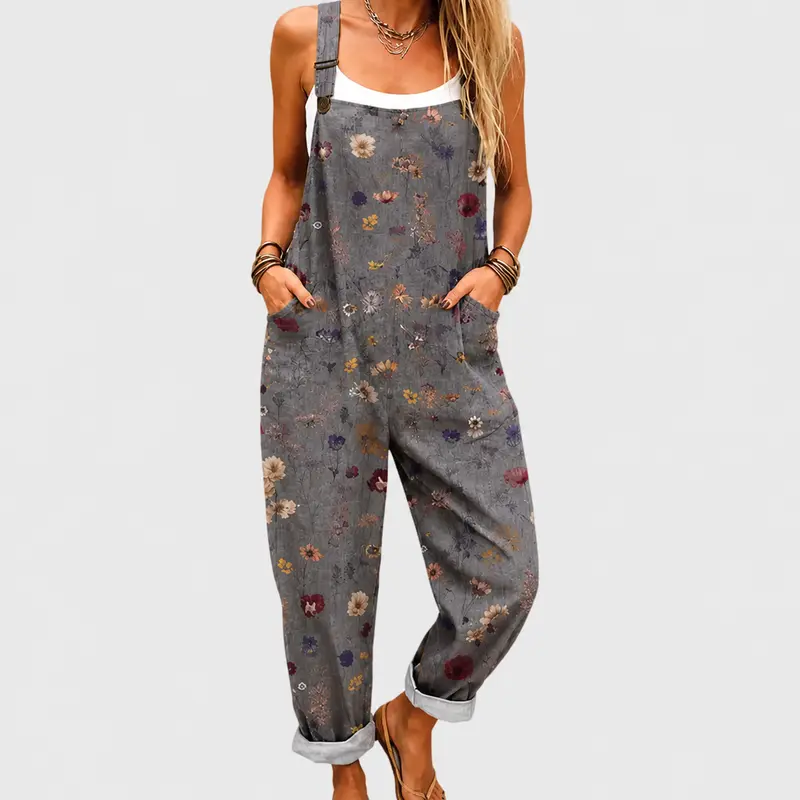 Comfortable Printed Jumpsuit — Style 23