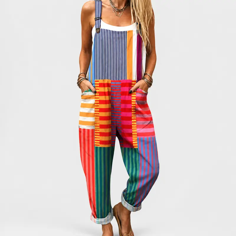Comfortable Printed Jumpsuit — Style 3