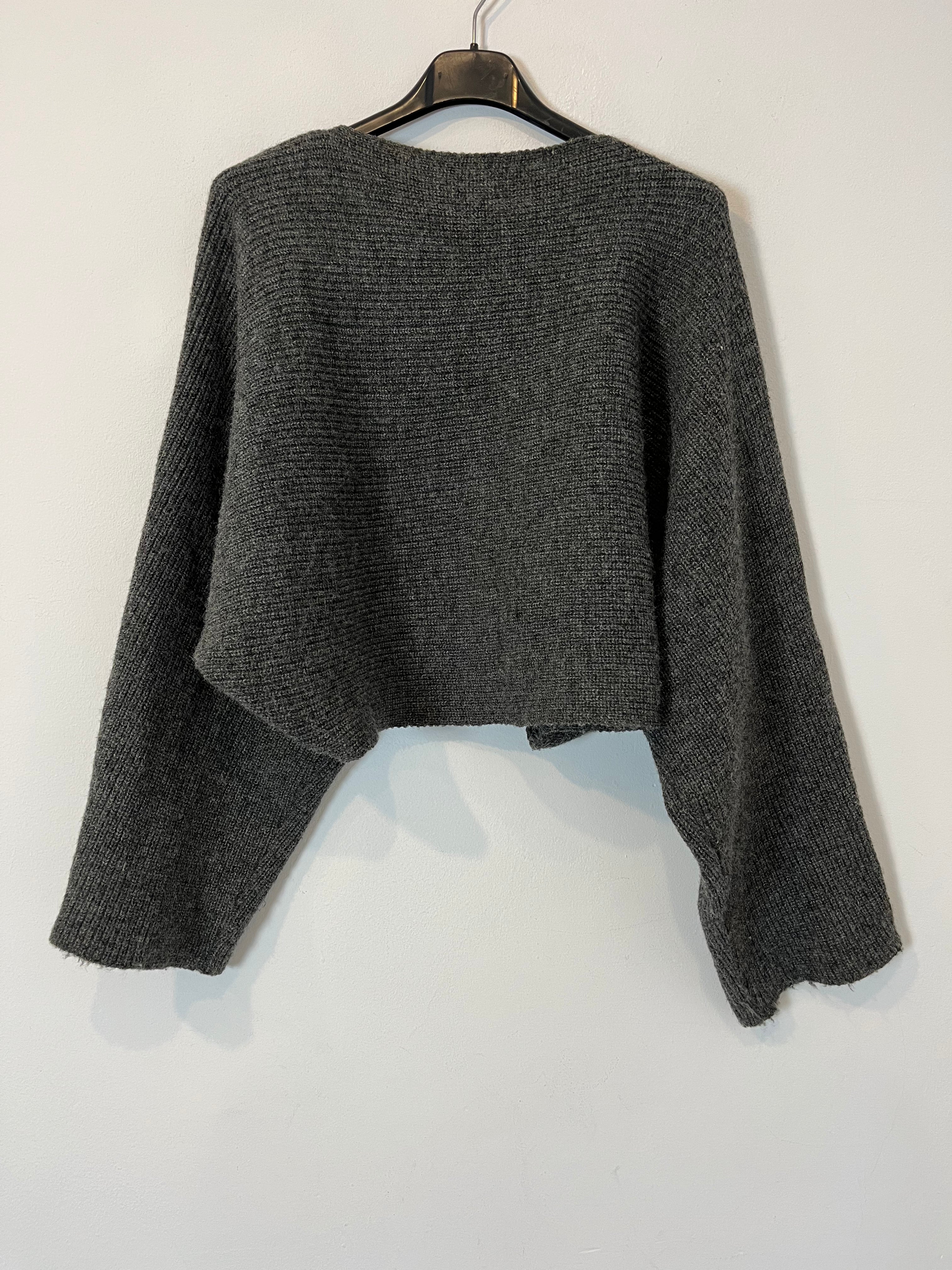 COMMENSE. Jersey gris espalda T.m