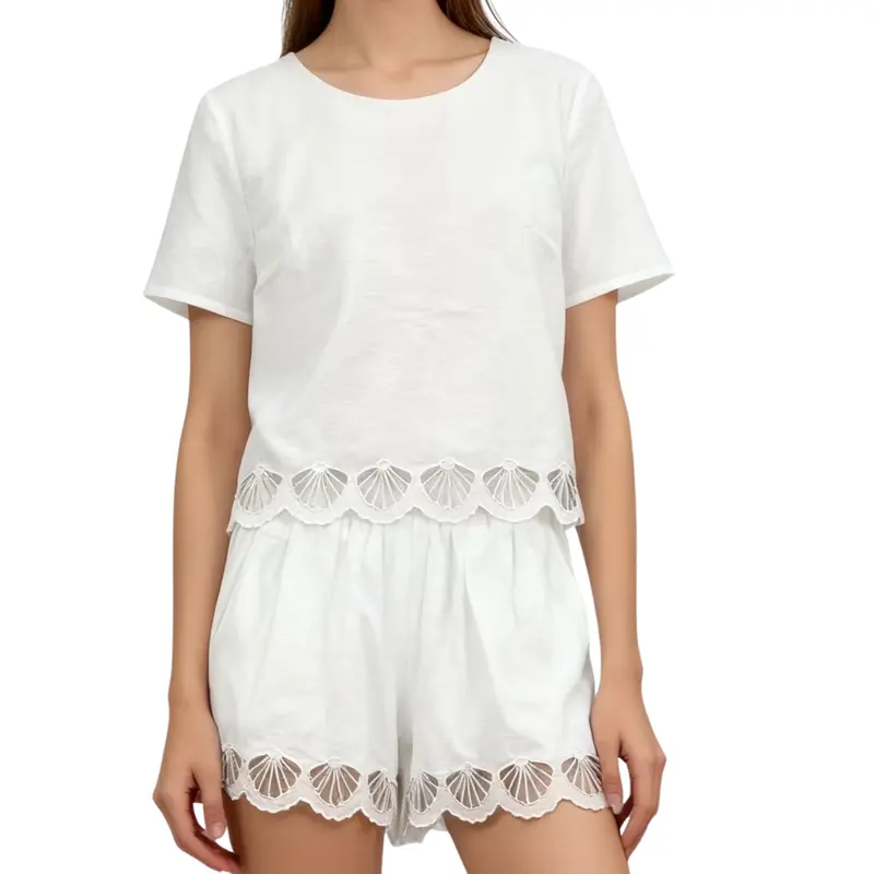 Conjunto Concha Blanco