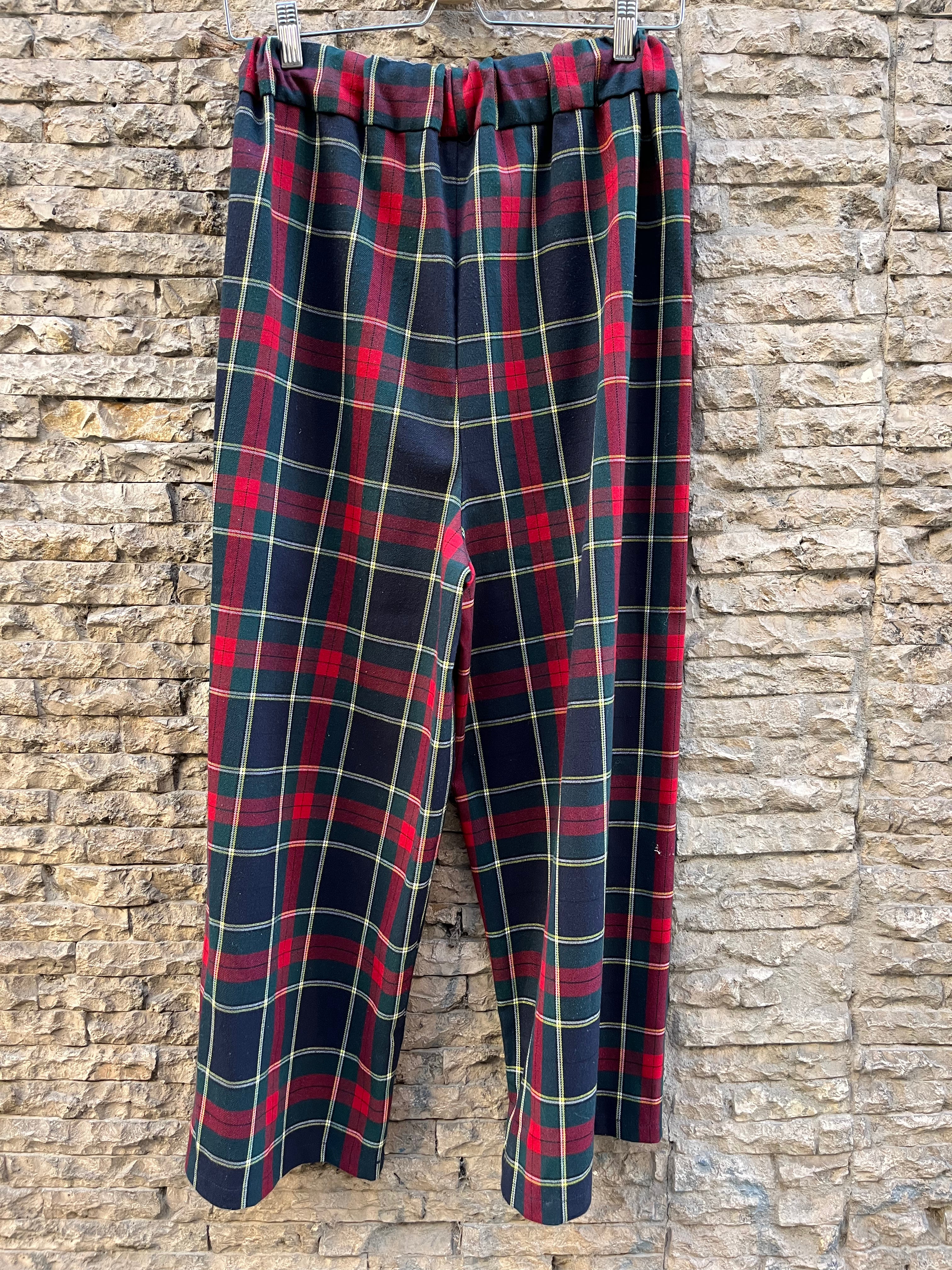 COOSY. Pantalón cuadros culotte T M