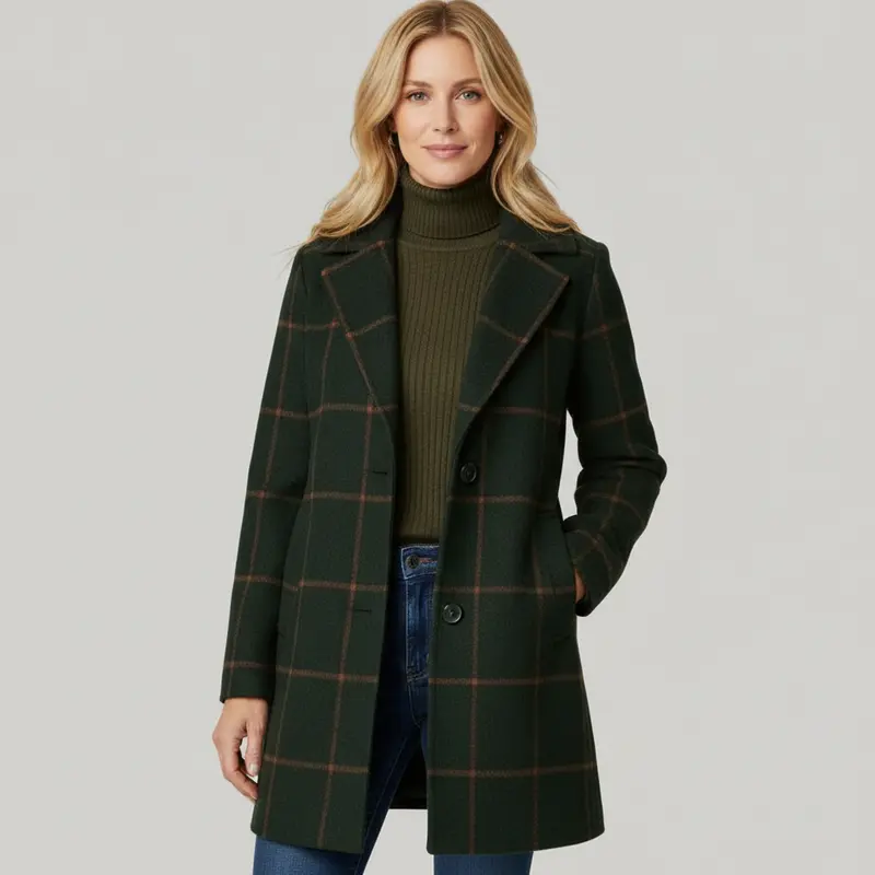 DARCY | HERITAGE CHECK WINTER COAT