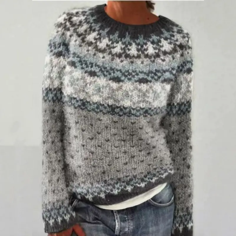 Denise™ - Retro Wool Sweater