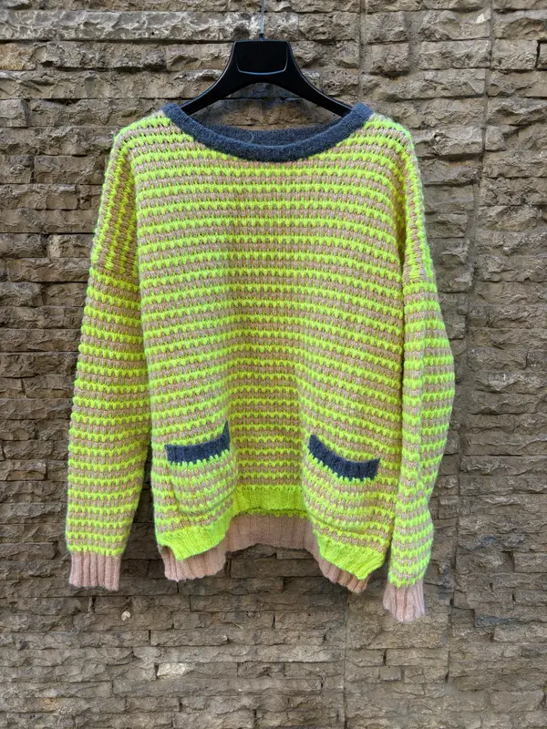 DR. BLOOM. Jersey amarillo fluor Tu(s/m)