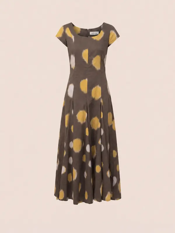 Eclipse Honour Polka Dot Occasion Dress