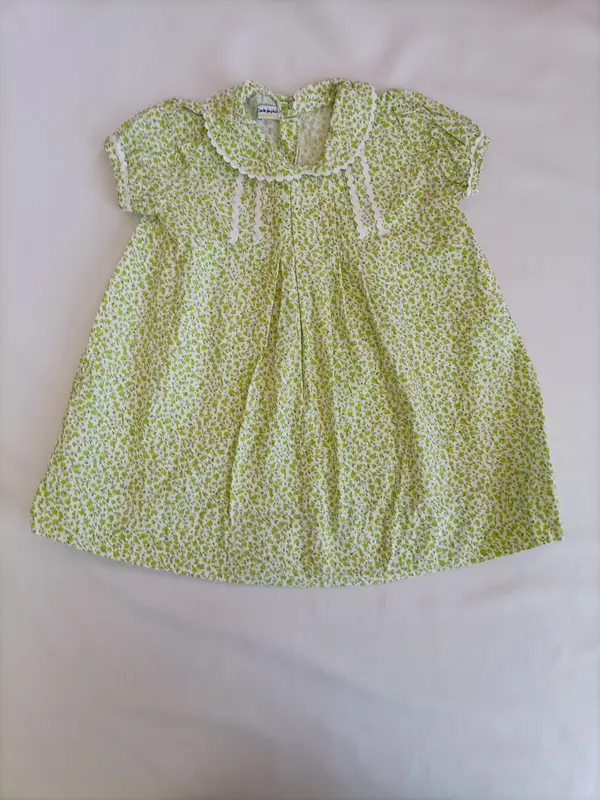 EL CORTE INGLÉS. Vestido florecitas Tu (9/12 meses)