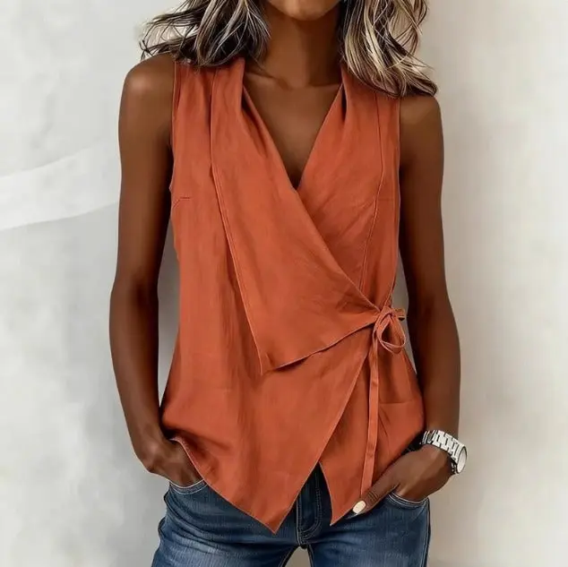 Eleanora | Sleeveless Blouse