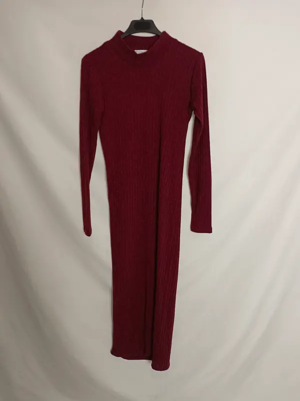 ELEPHANT ROOMS. Vestido canalé jaspeado T.xs