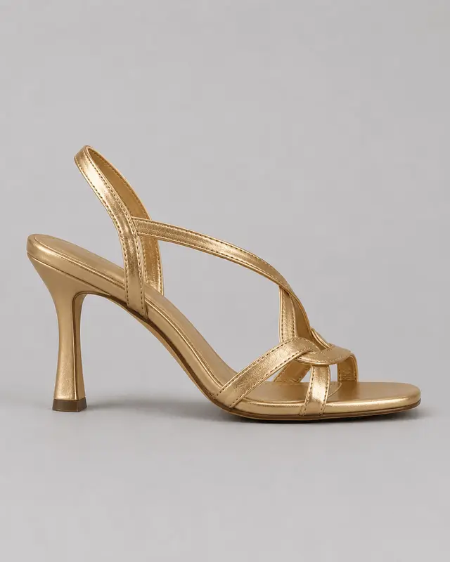 Elisabeth | Golden Sandals