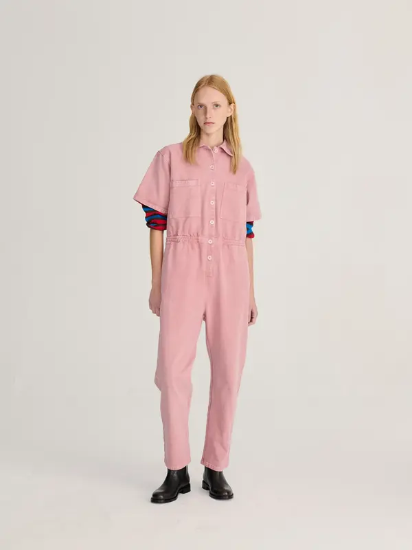 Embroidery twill overall