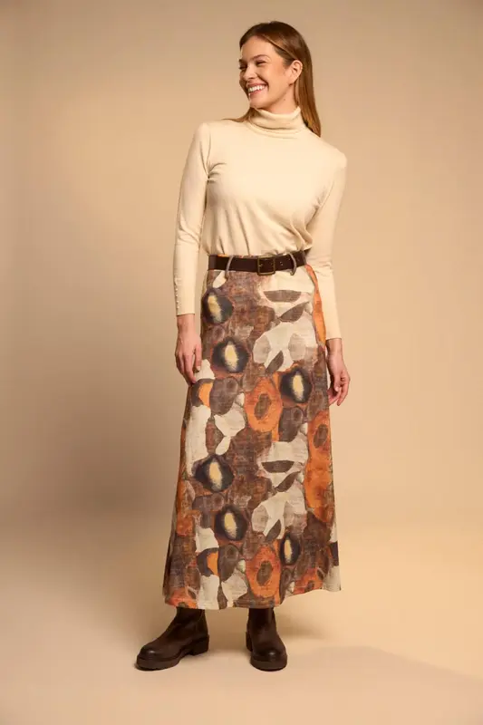 Falda Caniamel Beige