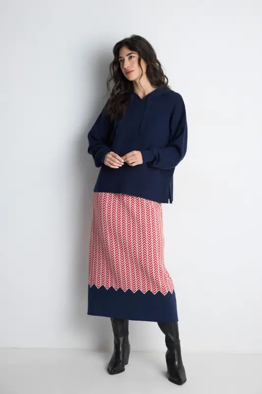 Falda Chipre Azul Marino