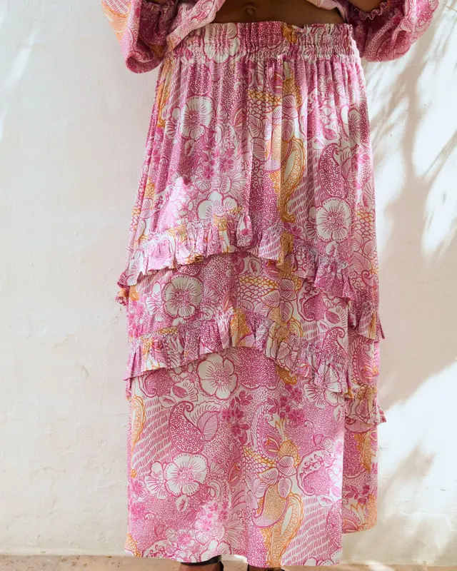 Falda KIKI Rose reverie