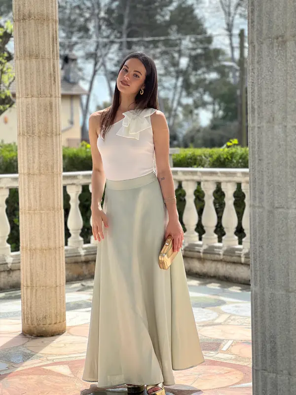 Falda larga Valentina