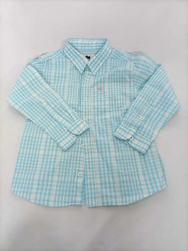 FERRONI. Camisa cuadros T.6 años