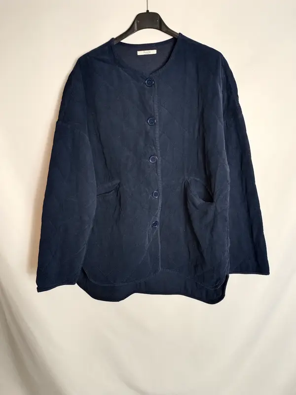 FRENCHY. Chaqueta pana azul TU(m)