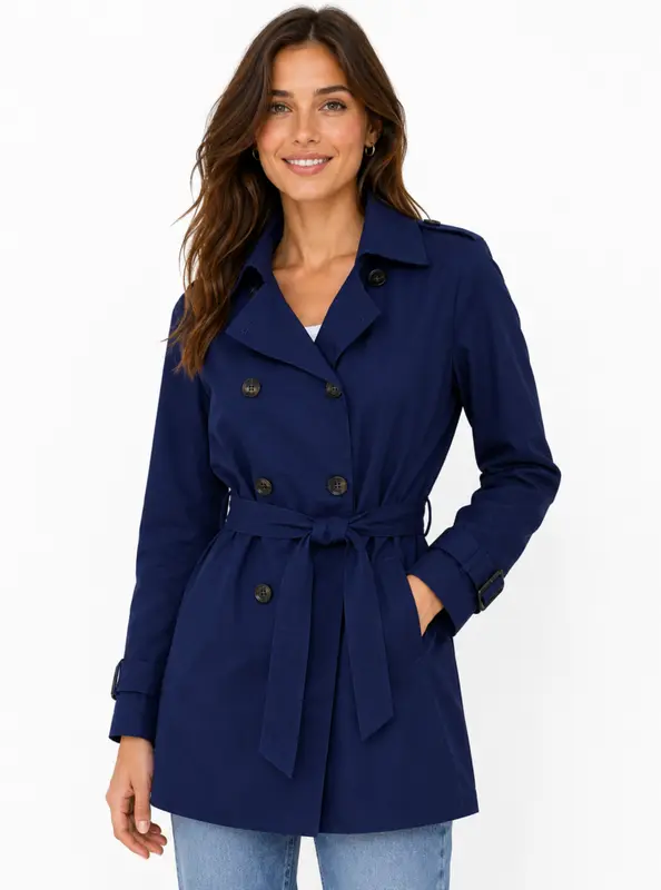 Gabardina Navy Essence